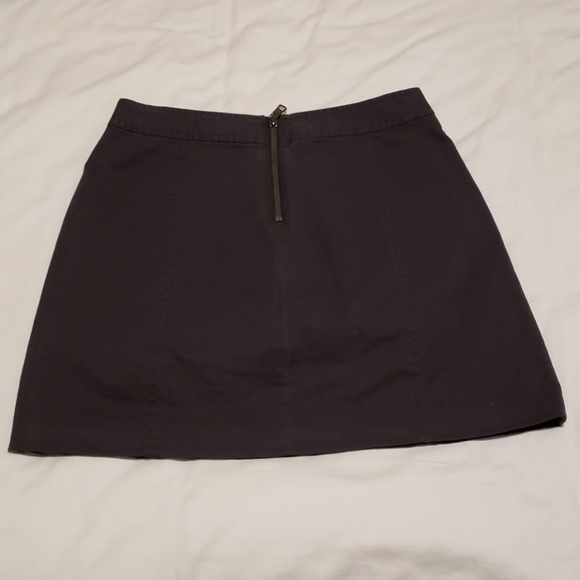 Armani Exchange Dark Grey Khaki Skirt - Picture 1 of 5